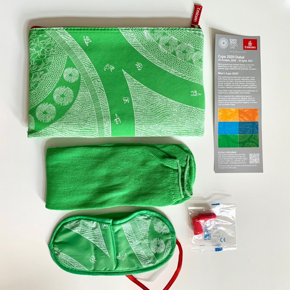 NWT Emirates Airlines Amenity Kit Expo 2020
